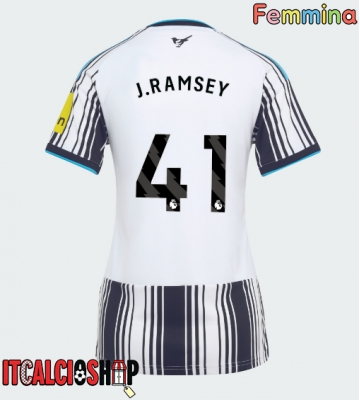 Newcastle United Jacob Ramsey #41 Prima Maglia Femmina 2026-27 Manica Corta